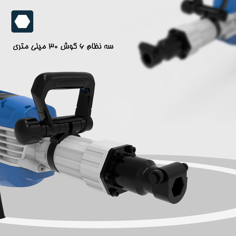 چکش تخریب 18 کیلویی 1750 وات گلکسیا مدل 58401