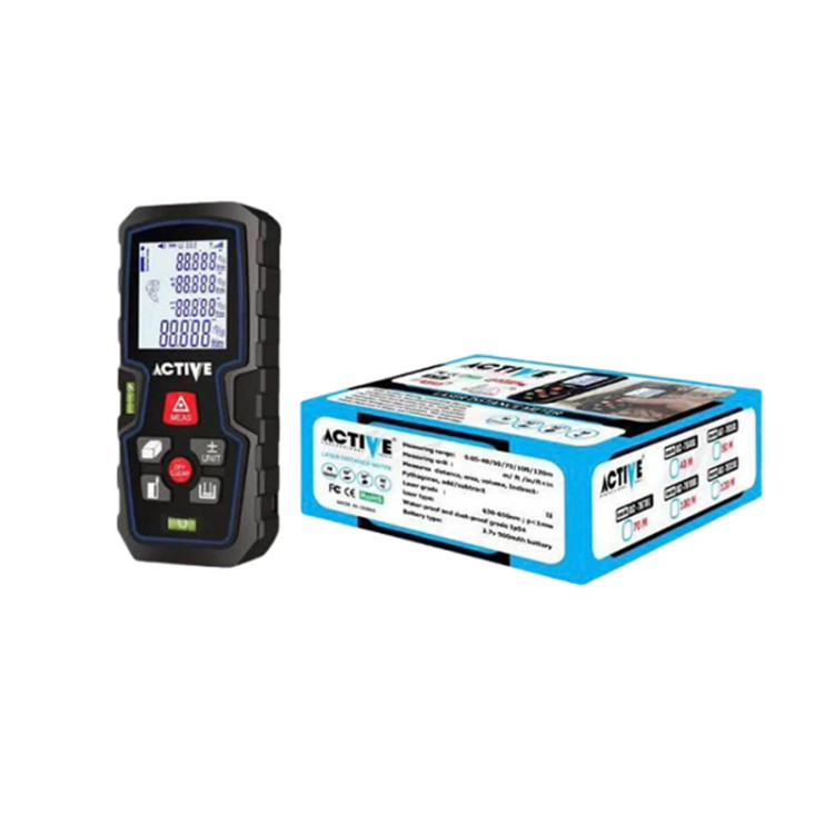 متر لیزری شارژی 100 متری AC-76100L اکتیو