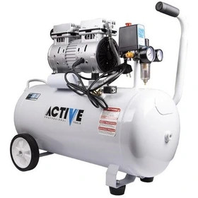 کمپرسور باد اکتیو مدل AC-1150SP ظرفیت ۵۰ لیتر بدون روغن سایلنت