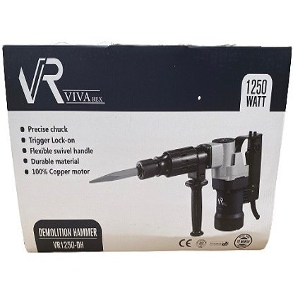 چکش تخریب ویوارکس مدل VR1250-DH ظرفیت ۶ کیلوگرم