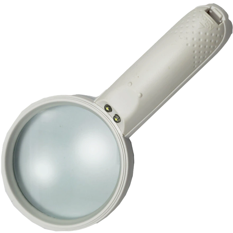 ذره بین 2X چراغ دار INSIZE 7513-2
