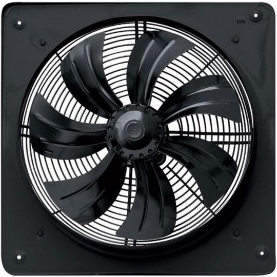 هواکش صنعتی ایلکا مدل VIK-45A4S-H سایز ۴۵ سانت هفت پر فلزی