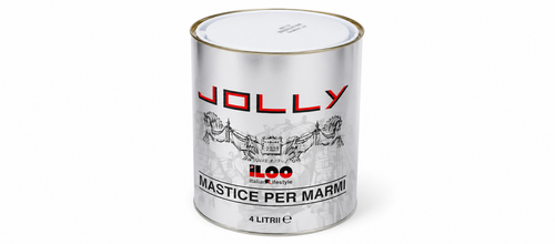 چسب سنگ پلیاستر جولی (JOLLY) مدل Mastice Per Marmi حجم 4 لیتر