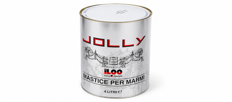 چسب سنگ پلیاستر جولی (JOLLY) مدل Mastice Per Marmi حجم 4 لیتر