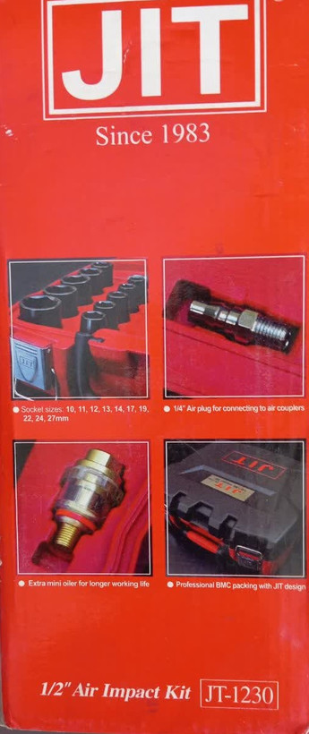 کیت آچار بکس بادی 1/2 ۱۷ پارچه جیت مدل JT1230