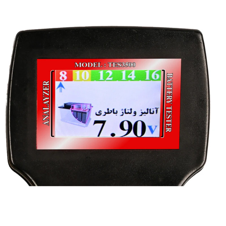 تستر باتری ماشین هوشمند مدل TES3500 (12-24)