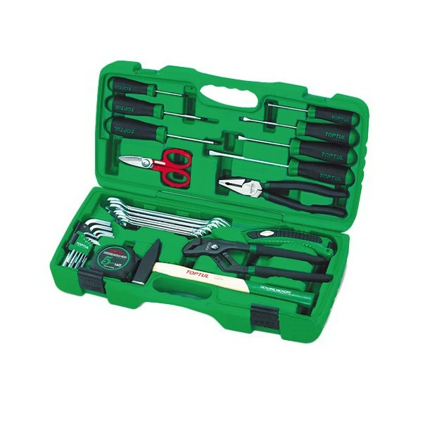 جعبه ابزار ۳۰ پارچه پلاستیکی خانگی تاپ تول مدل GAAI3001