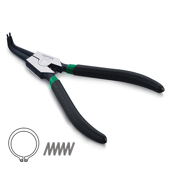 انبر خار بازکن خارجی زاویه‌دار 90 درجه 5 اینچ تاپ تول مدل DCAA1205