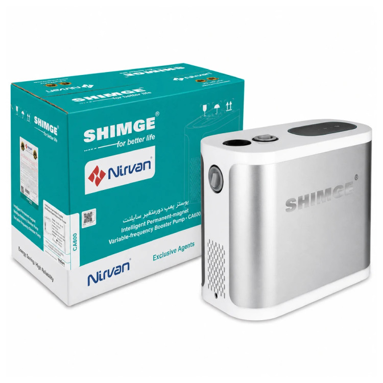 پمپ آب سوپر سایلنت هوشمند شیمجه Shimge مدل CA 600