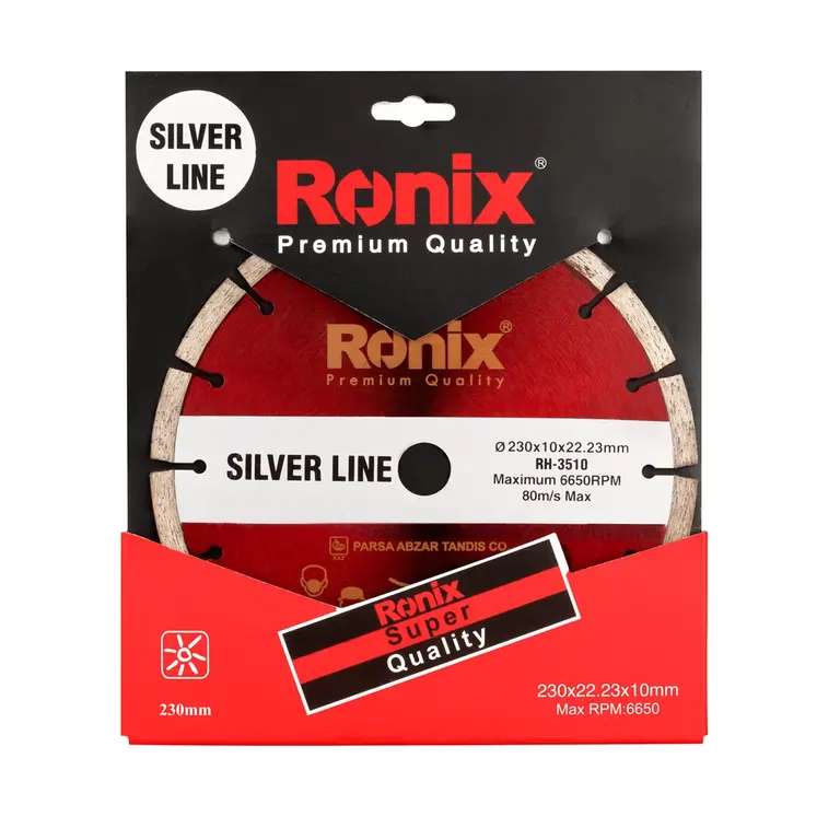 صفحه گرانیت بر رونیکس مدل RH-3510 سایز ۲۳۰ میلی‌متر