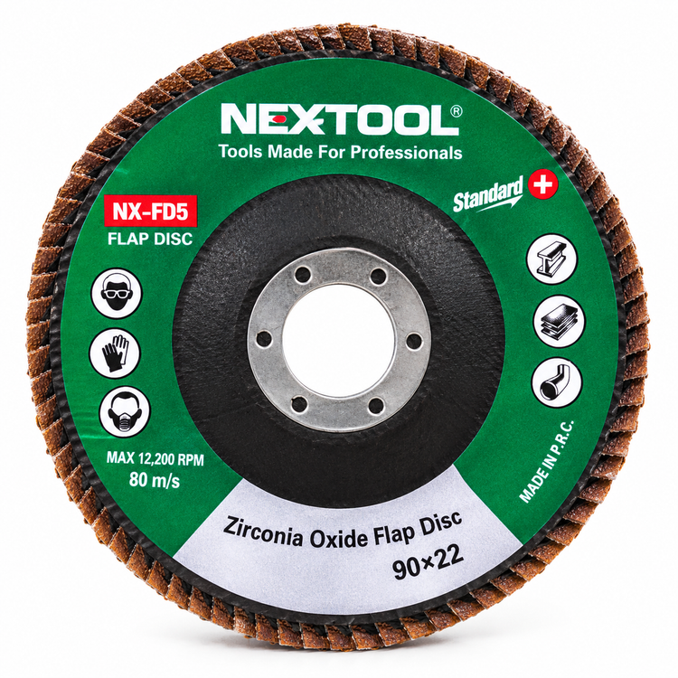 سنباده فلاپ سایز 115 دیسکی گرید P100 نکستول NEXTOOL مدل NEX-P100